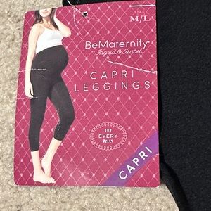 Be Maternity Capri Leggings